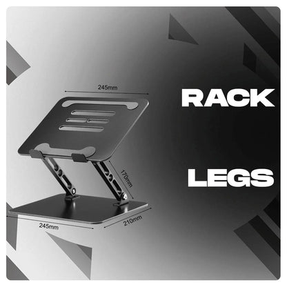 Tuneec laptop Stand Full Metallic And Foldable