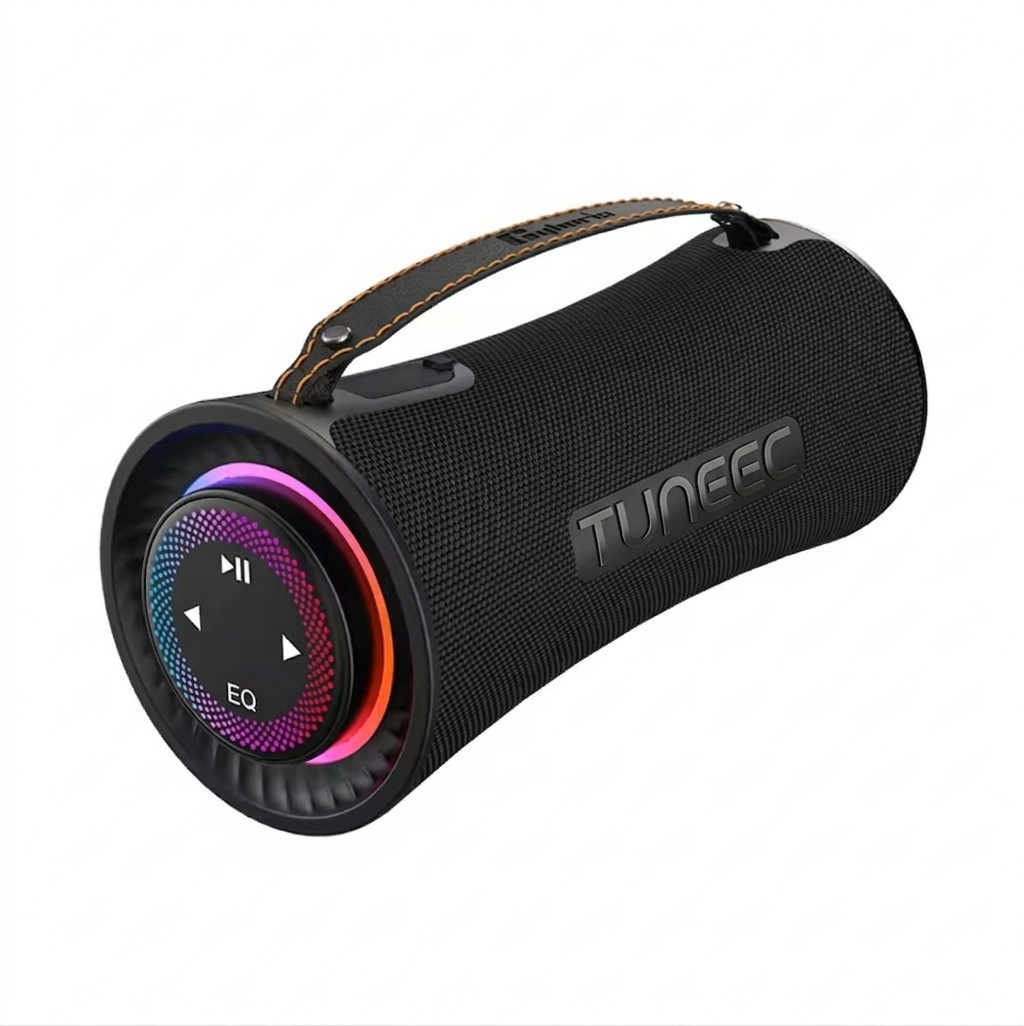 Tuneec T16 – 80W Bluetooth Speaker | Portable, Waterproof, 30H Playtime, Enhanced Bass
