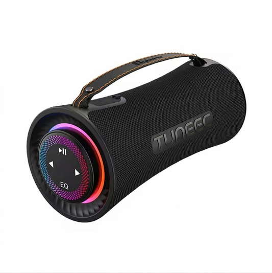 Tuneec T16 – 80W Bluetooth Speaker | Portable, Waterproof, 30H Playtime, Enhanced Bass