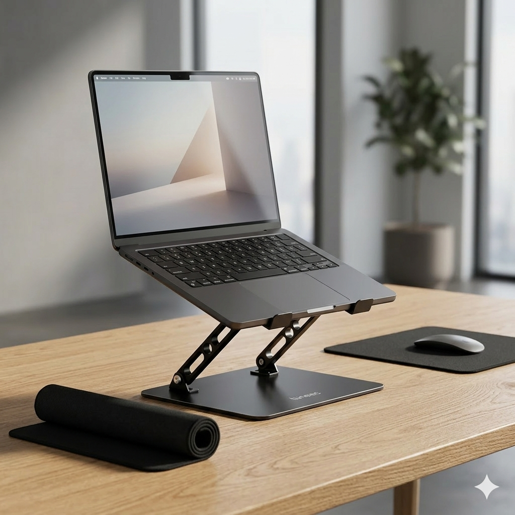 Tuneec laptop Stand Full Metallic And Foldable